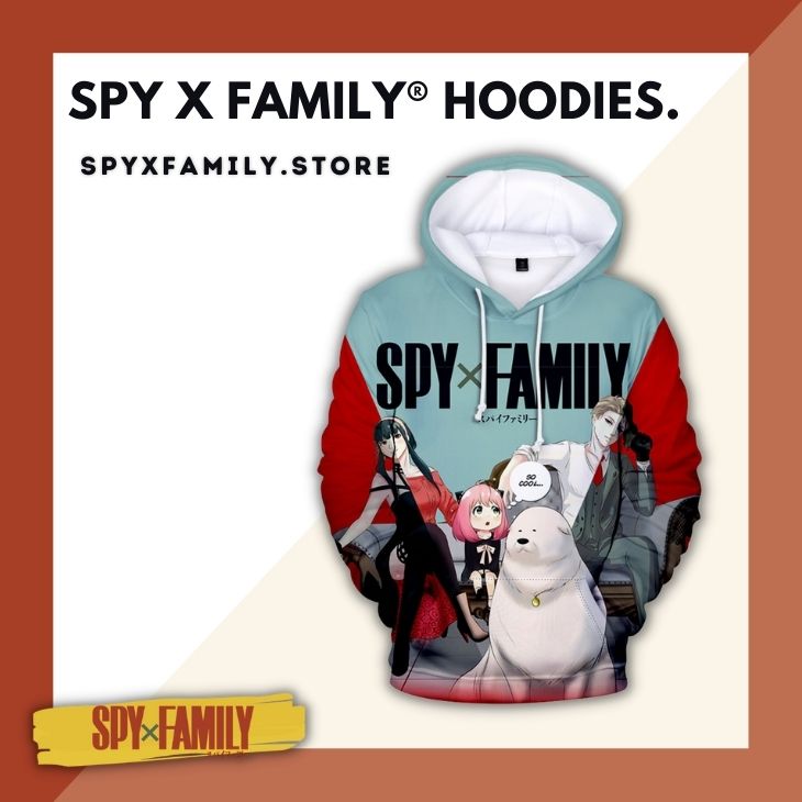 Spy x Family Hoodies - Spy x Family Merch