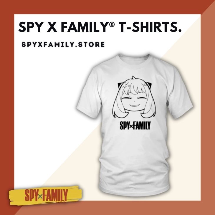 Spy x Family T Shirts - Spy x Family Merch