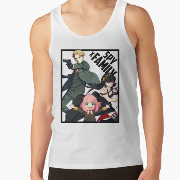 SPY X FAMILY - Loid Forger, Anya Forger, Yor Forger Tank Top RB1804 product Offical spy x family Merch