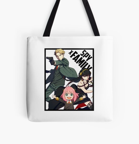 SPY X FAMILY - Loid Forger, Anya Forger, Yor Forger All Over Print Tote Bag RB1804 product Offical spy x family Merch