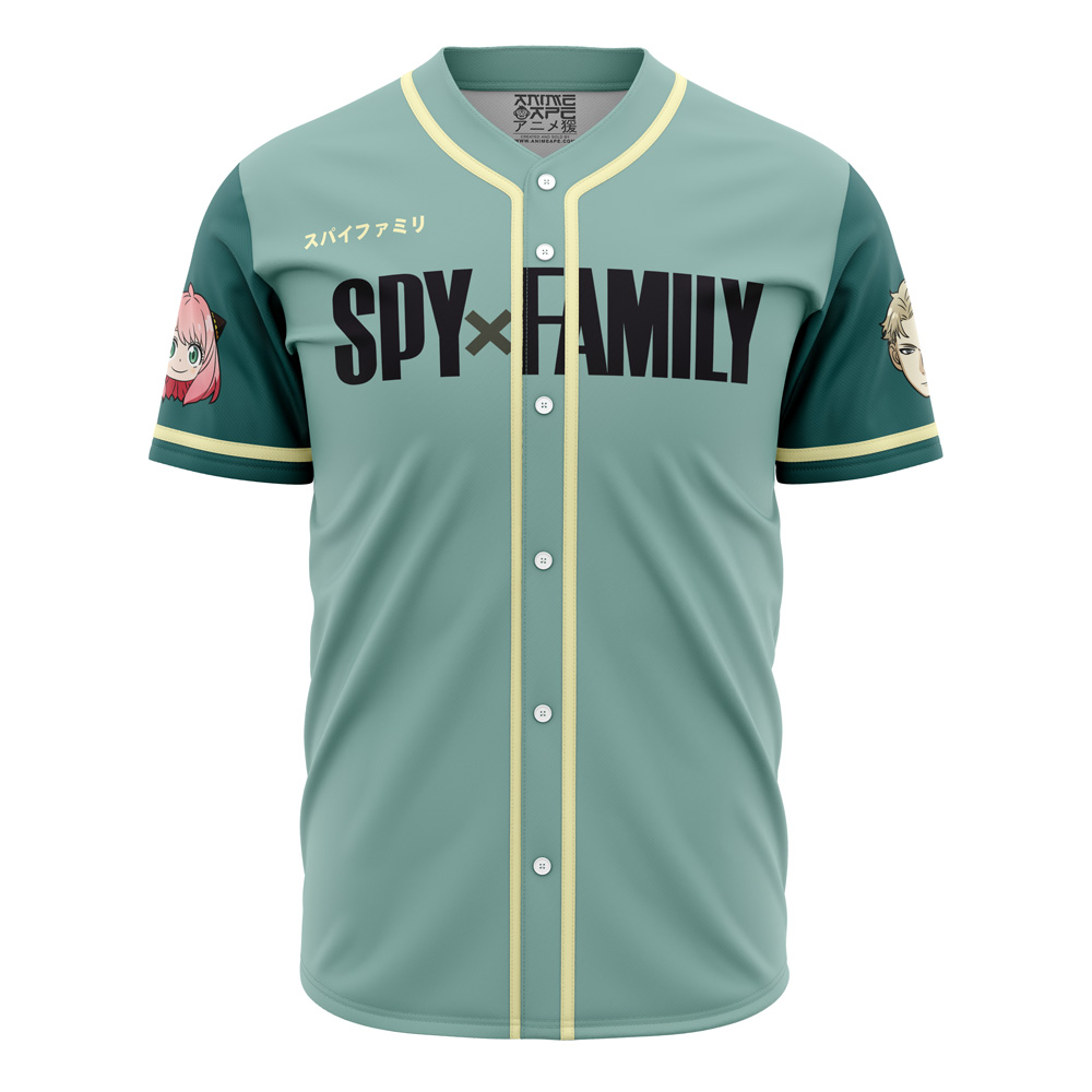 Forger Spy X Family AOP Baseball Jersey AOP Baseball Jersey FRONT Mockup 1 - Spy x Family Merch